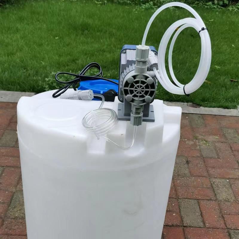 LED Digital Electromagnetic Diaphragm Metering Pump Acid Chemical Liquid Chlorine Metering Dosing Pump For Water Treatment