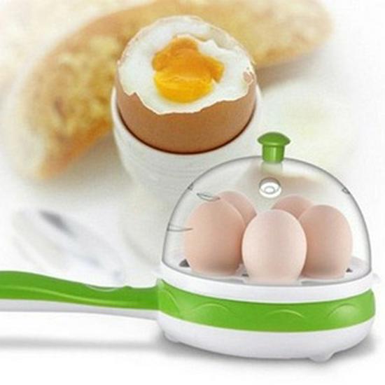 Non-Stick Mini Electric Frying Pan & Multifunctional Egg Cooker: Boils, Steams, and Makes Omelets