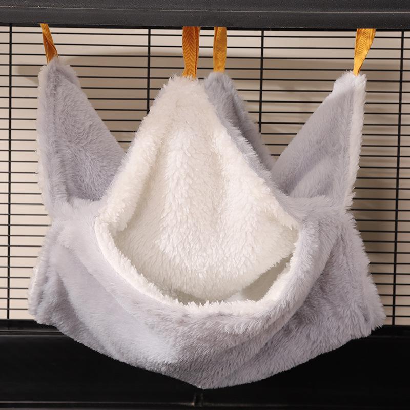 Small Pet Hammock: Cozy Autumn/Winter Sleep Sack for Sugar Gliders, Hamsters, and Squirrels