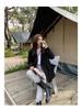 Women's Khaki Casual Blazer - 2025 Spring/Autumn, Loose Fit Design by Lin Xin