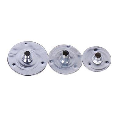 100Pcs Candle Wick Tabs Metal Candle Wick Sustainers Tealight Votive Candle Wick Base for Candle Making DIY Supplies