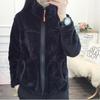 Autumn Winter Fashion Both Sides Wear Women Coat And Jackets Long Sleeve Warm Slim Fleece Clothes