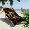 Africa Art Print Beach Towel, Large Soft Quick Dry Towel for Beach Camping Swimming