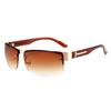 2021 Men's Cycling Windproof Fashion Sunglasses T-2002 with Metal Brow