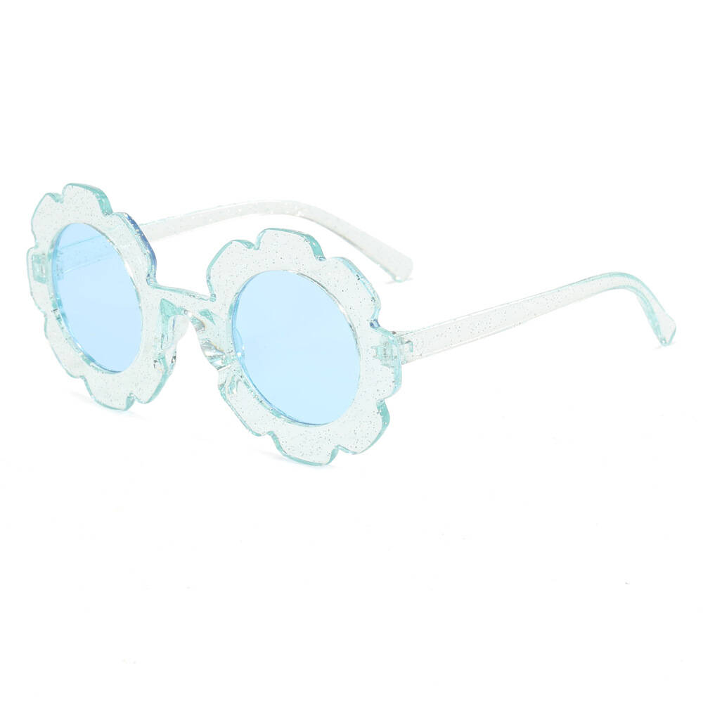 2026 Shiny New Sunglasses, Cute Sunflower Round-Frame Children's Glasses, Sun Protection Sunglasses Wholesale, Trendy