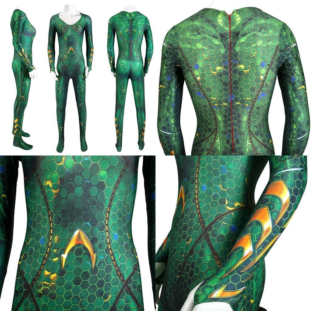 Aquaman Movie Mera Queen Cosplay Alliance Sea After Mae La Mera Hero Jumpsuit