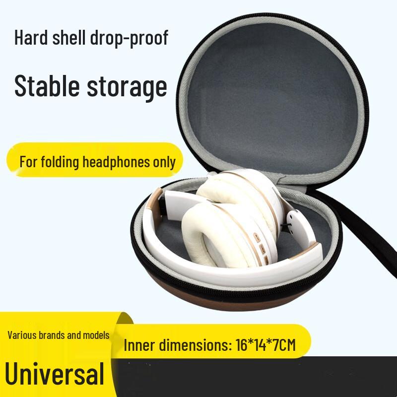 Foldable Bluetooth Headphone Carrying Case