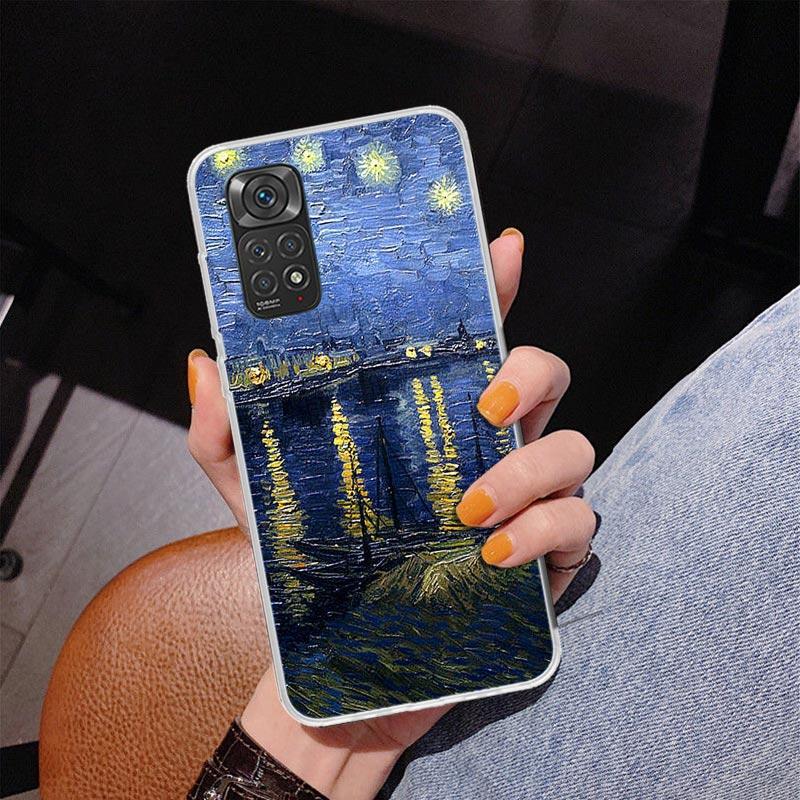 Claude Monet Garden Lotus Bridge Phnoe Case for Phnoe Case for Xiaomi Redmi Note 15 14 14S 13 Pro Plus 12 12S 11S 11E 10S 10 11T