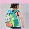 Preschool Childrens Backpack With Cartoon Animal Design Nylon Comfy Shoulder Straps For School Use
