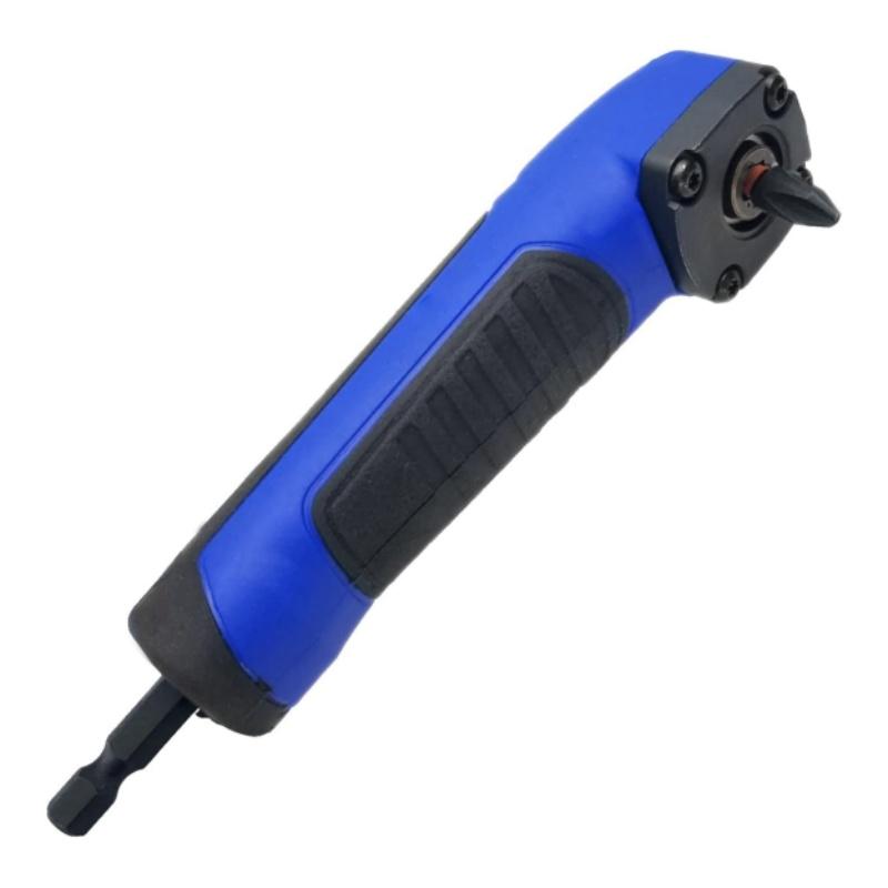 90 Degree Right Angle Drill Adapter Screwdriver Bit Holder Impact Driver Extension for Tight Corner Space