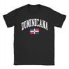 Dominican Republic Dominicana Flag Graphic TShirt Summer Cotton T Shirts For Unisex Fashion Tee Shirt ShortSleeve Clothes