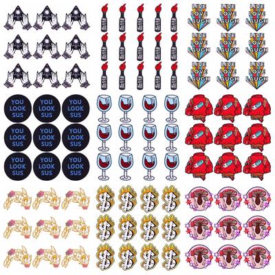 10 Pcs/lot Wholesale Embroidery Patch Iron On Patches For Clothing Patches On Clothes Jackets Decor Applique Sew Supplies
