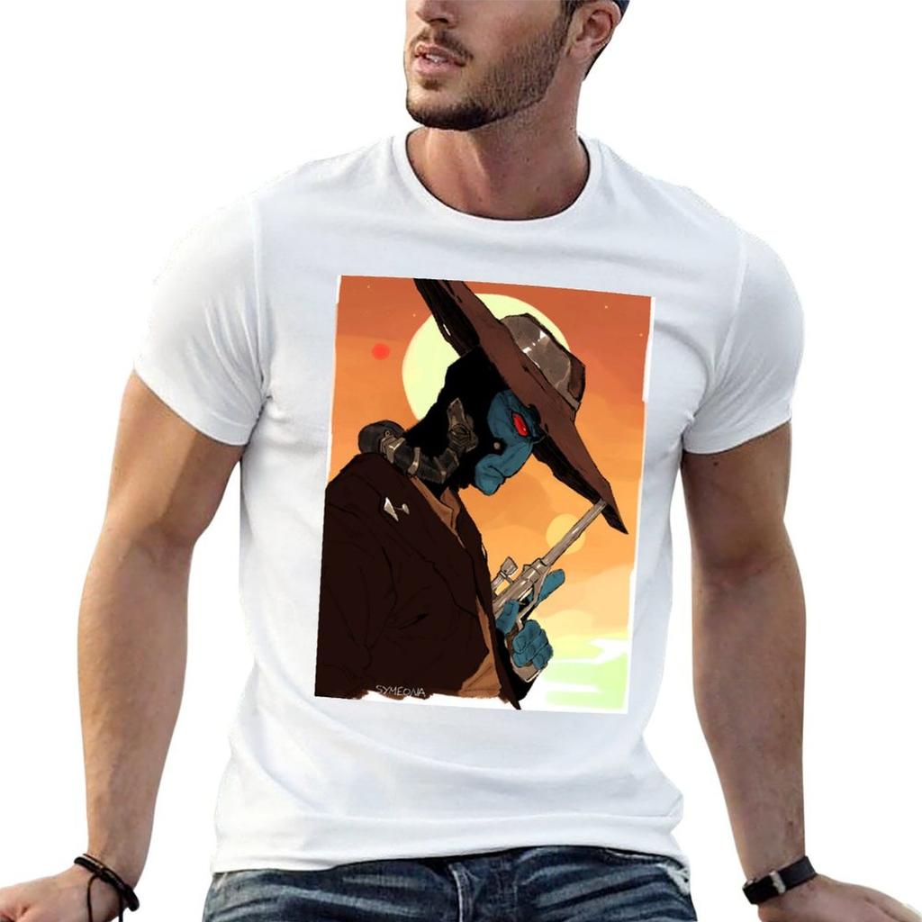 Cad Bane TShirt Casual Loose Short Sleeve Tee for Unisex