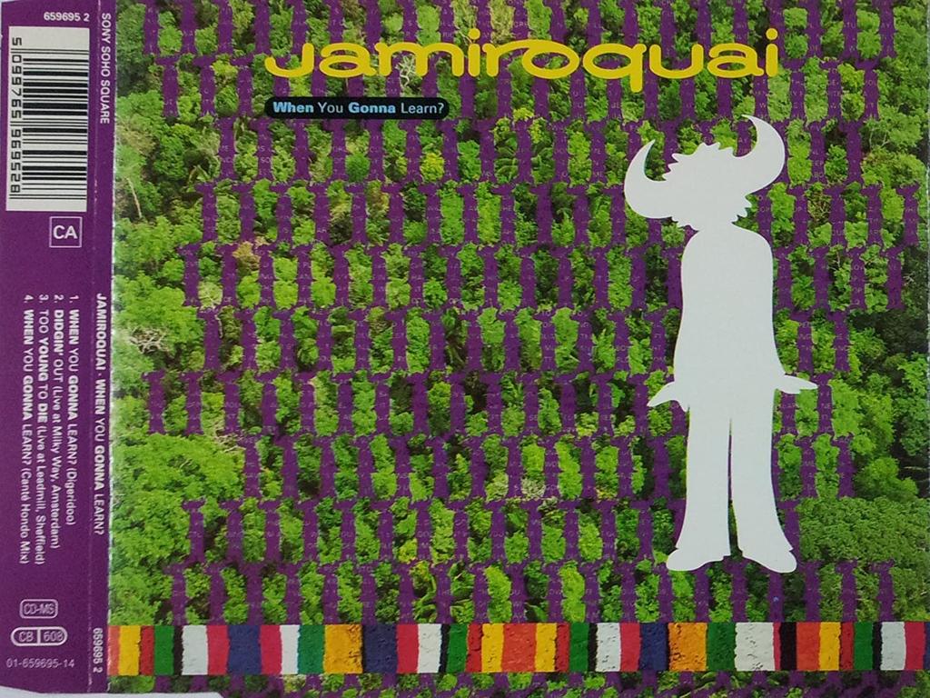 CD WHEN YOU GONNA LEARN? (SINGLE-CD) - When you gonna learn? [Single-CD] [ 6596952 Sony Soho Squar 1993 UK Dance & Electronica Used