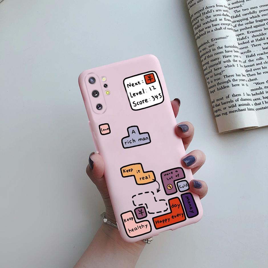 Funny Case For Samsung Note 10 Plus Cover Note 8 Note 9 Phone Case Protection Shell for Samsung Galaxy Note 10 10plus Funda Bags