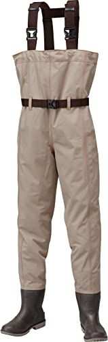 PROX Teflon Polyester Waders (Chest/Felt Spikes), Size Small, PX3322S