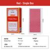 Guan Dan Premium Poker Playing Cards - Thickened, Hardened with High-End Linen Finish, Blue Core Paper, Full Case of 100 Decks.