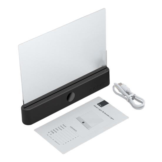 

Прозрачная лампа для чтения с регулировкой яркости, 3 цвета, таймер, клипса, лампа для чтения книг для прикроватной тумбочки, перезаряжаемая, уход за глазами, лампа для чтения книг, подарок для читателей, детей, женщин, мужчин