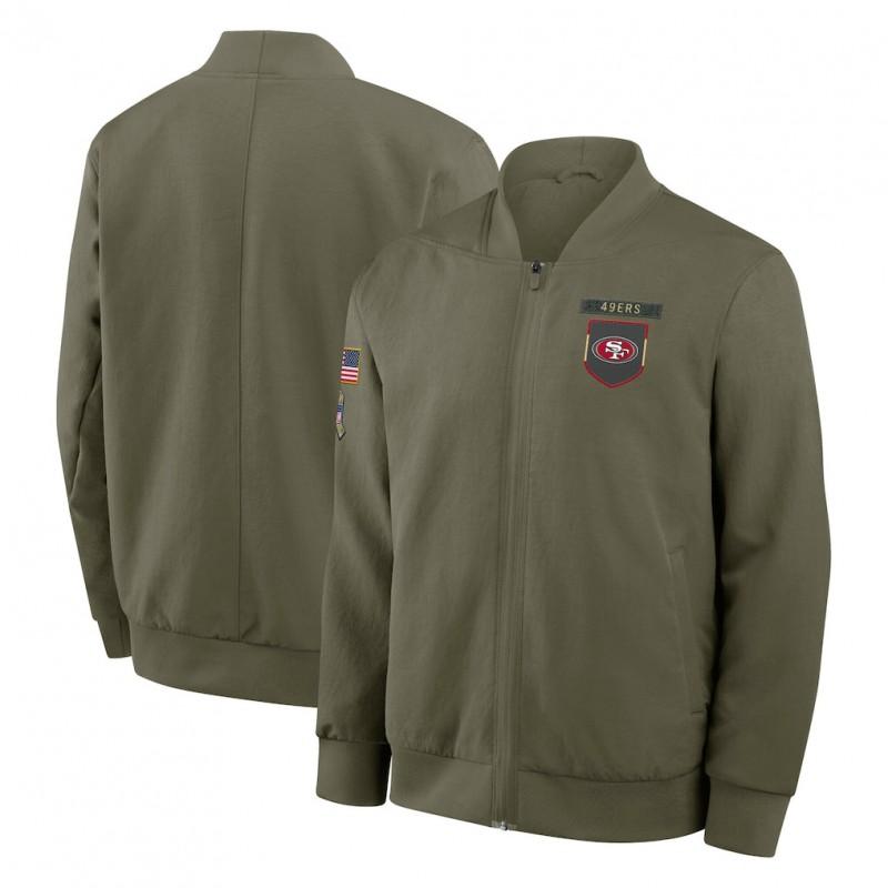 NFL Inspired Jacket Men - Casual Sport Zip Up Top Fall Season Loose Fit Long Sleeve