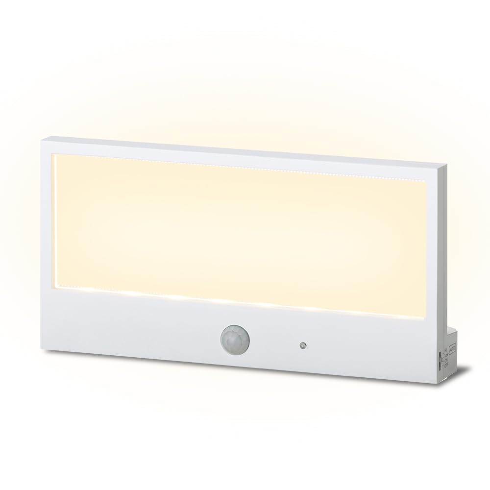 

Iris Ohyama BSL-SMSP Dry LED Sensor Light, Panel Stand Type, Freestanding, Automatically On, Always On