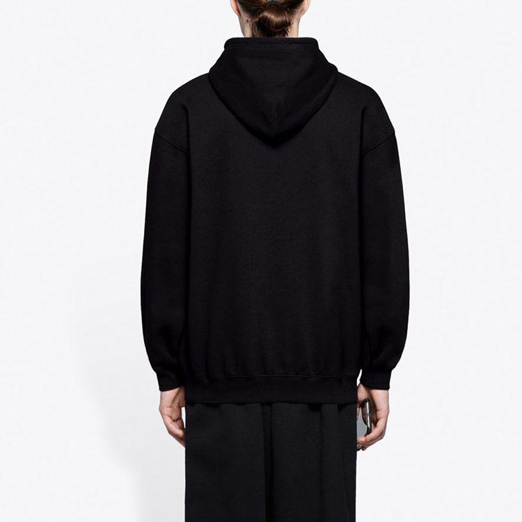 Balenciaga Pánska nová mikina s kapucňou stredného strihu s autorskými právami 570811TIV551070