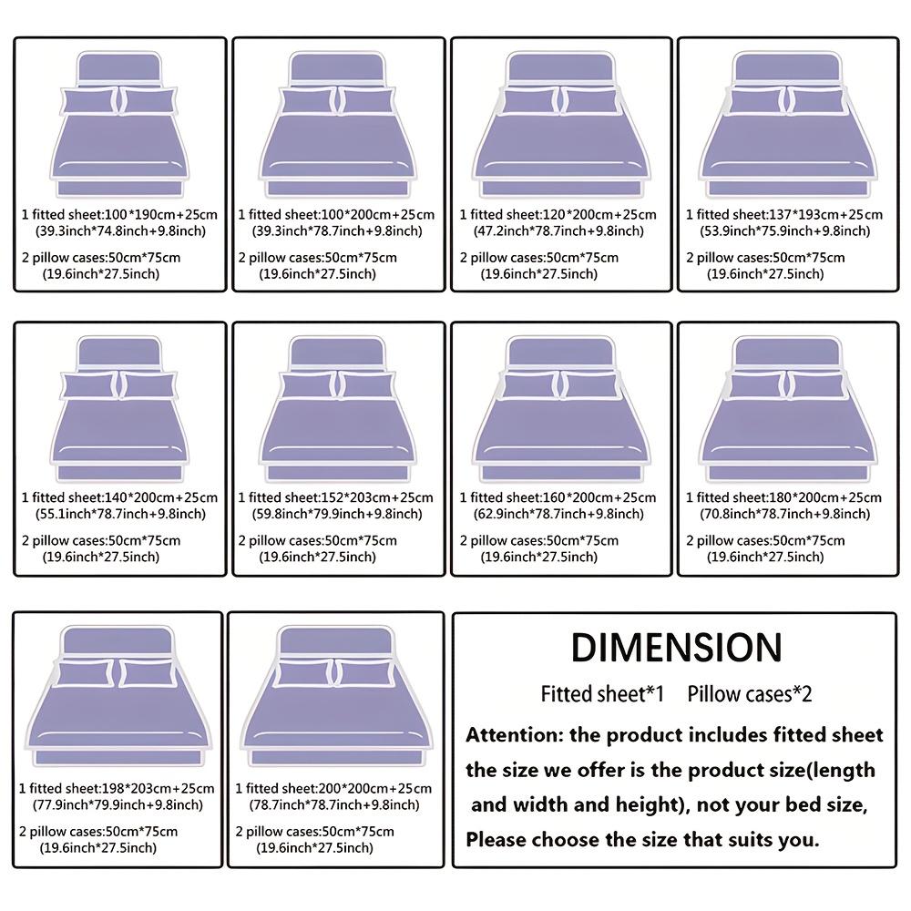 1Pc Halloween Fitted Sheet Lovely Ghost 3D Print 100% Polyester Cover Breathable Bedding Set Home Decor Without Pillowcases