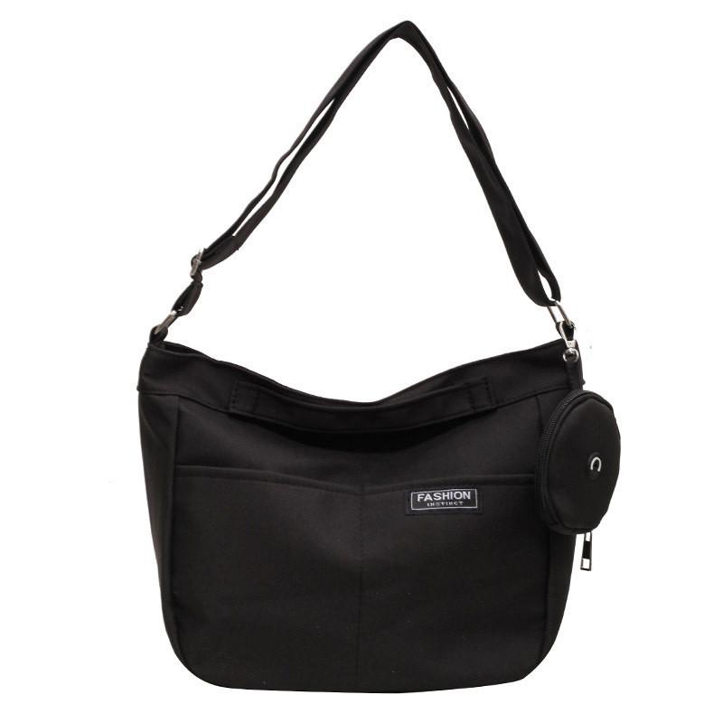 Large Capacity Casual Ins Style Nylon Crossbody Bag Tote Female Bag Urban Simple Design Shoulder Bag