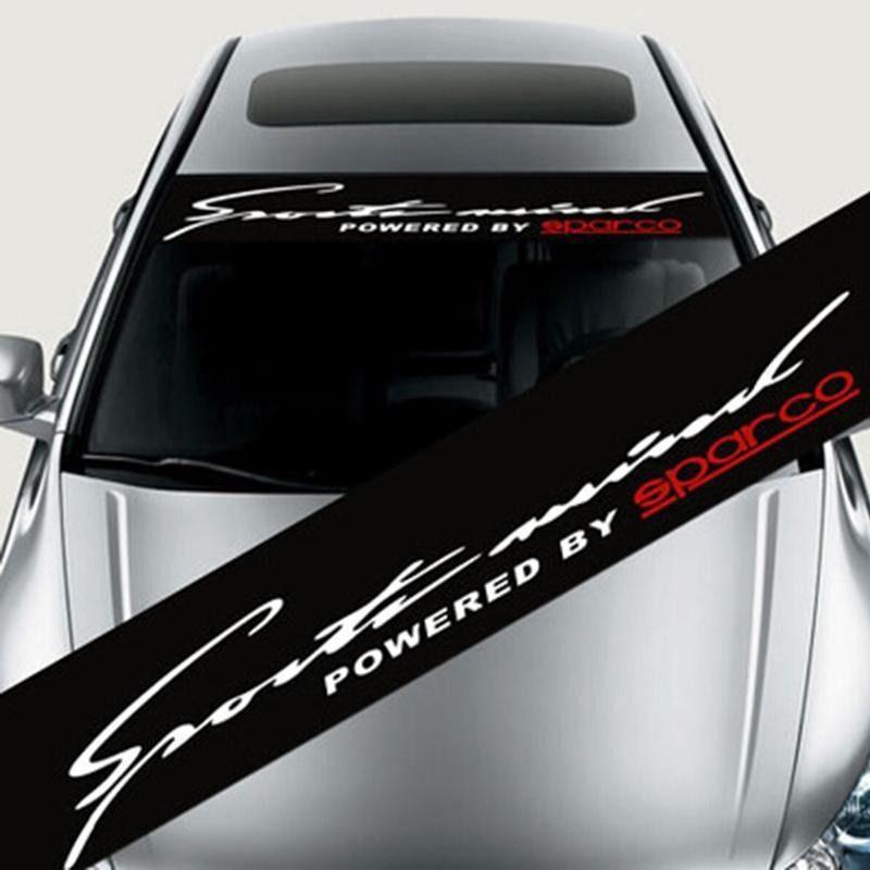 Seven-Color Car Front and Rear Windshield Sunshade Sticker Film