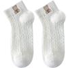 Boat Socks Spring and Summer White Short Socks, Low-top Shallow-mouth Invisible Socks, Thin Breathable Socks, Women's Socks