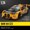 1/24 Scale BMW M4 GT3 WASA Racing Series Alloy Metal Diecast Model Car DIY Design Collection Decoration Boutique Trendy Gifts for Boys