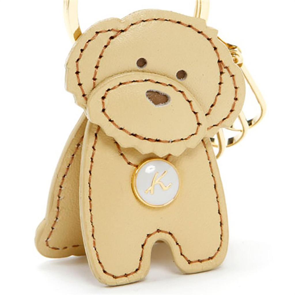 Kitamura Standing Keychain, NH0706, Dog, Unique, BeigeCamel Stitch, 50611