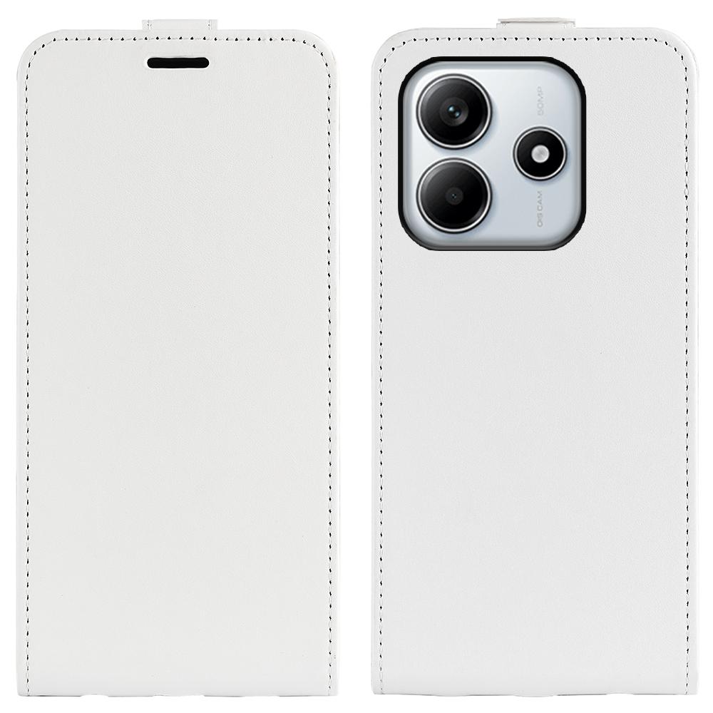 

Для Xiaomi Redmi Note 14 4G (163,25 мм) Футляр із слотами для карток Вертикальна відкидна шкіряна кришка телефону B