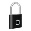 Keyless Smart USB Charging Fingerprint Lock Smart Padlock Waterproof Door Lock 0.3sec Unlock Portable Anti-theft Padlock Zinc