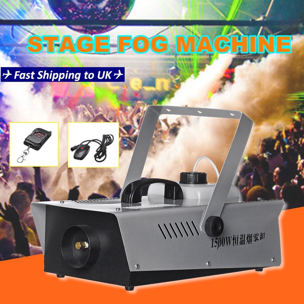 1500W 220V Stage Ceg Smoke Machine Fogger Telecomandă fără fir fără lumină pentru petrecerea de nuntă