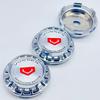 4pcs/Set 67mm Car Wheel Center Cap Hub Rim Cap For 45mm VOSSEN Styling Emblem Badge Sticker Styling Accessories