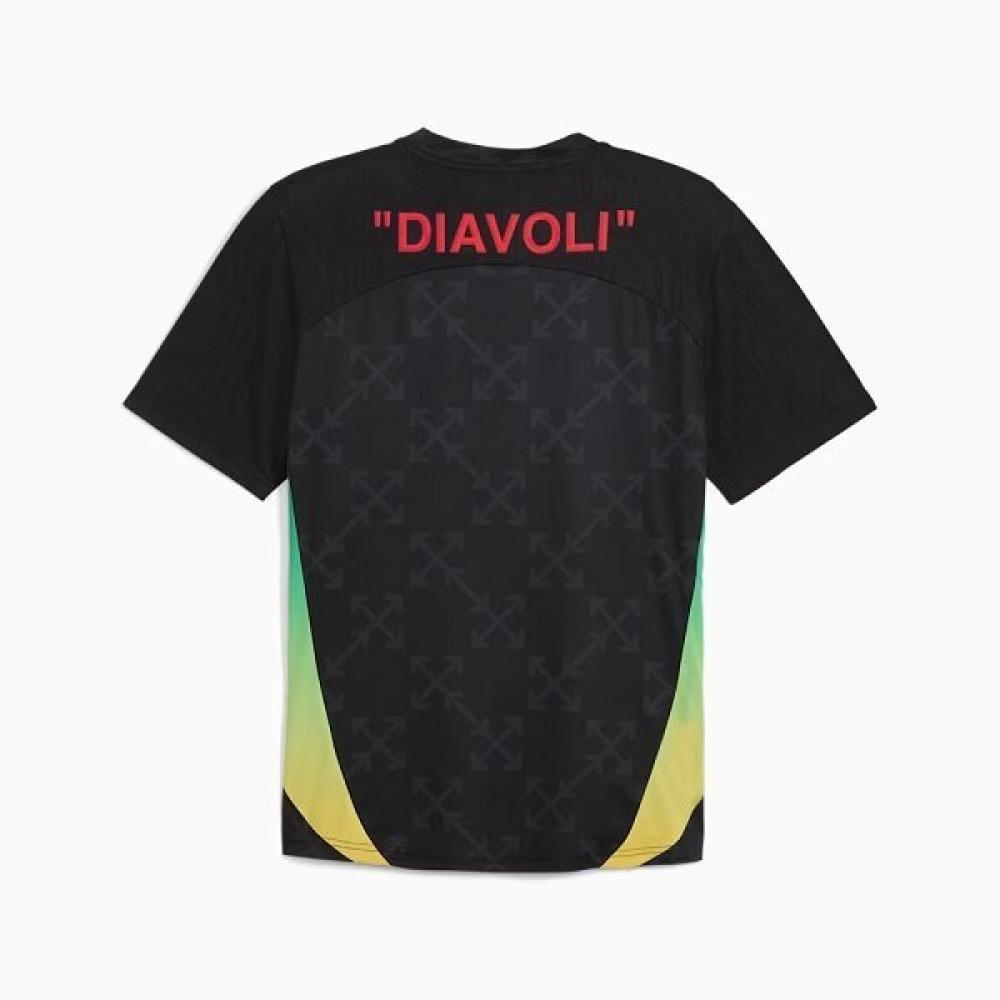 Puma Acm X Off White Pre Match Short Sleeve Jersey 783005   04 Acm X Off White PreMatch Ss Jersey