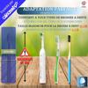 Pochette Brosse à Dents JaMoonLBV® - Étui de Voyage Étanche, Made in France