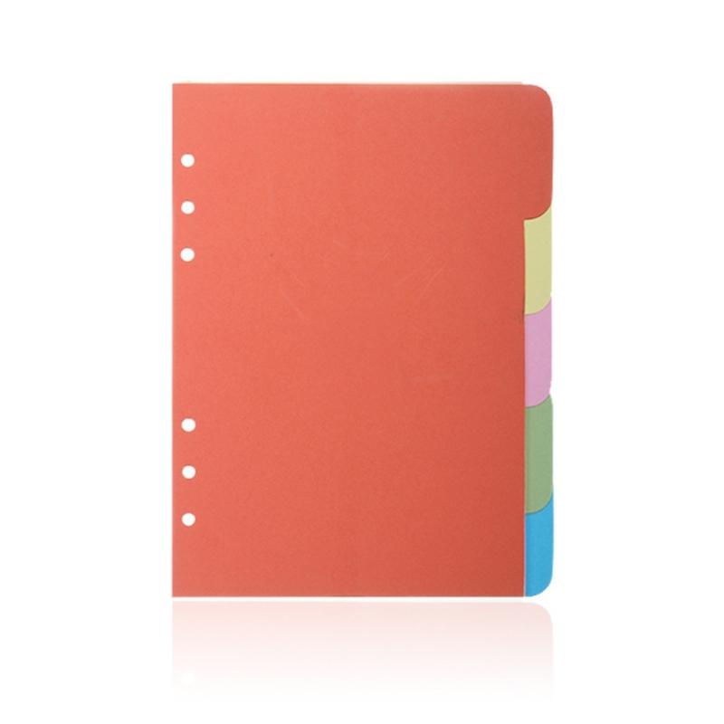 10 Pieces/Set Binders Index Dividers Bright Color Binders Index Dividers Binders Dividers Office Supplies