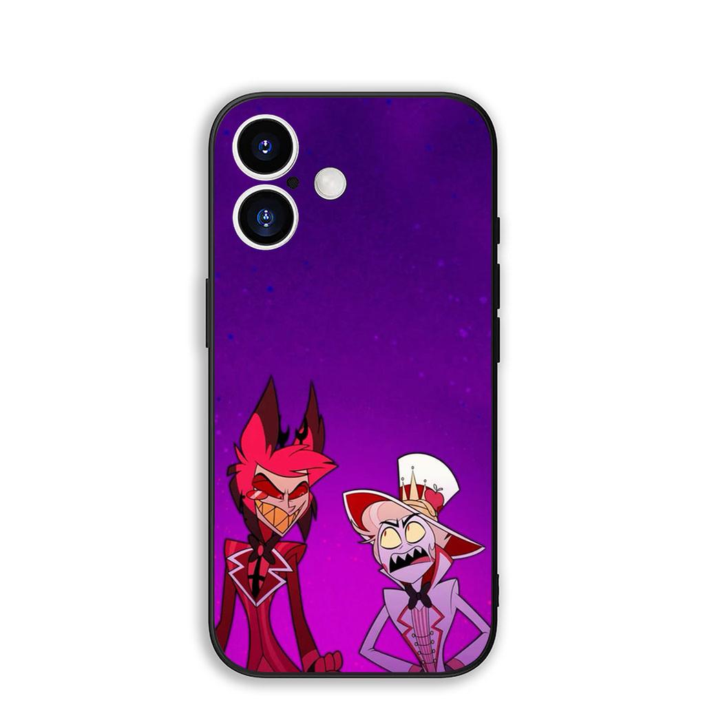 for Xiaomi Redmi Note 12 10 11 9 Pro 10C 12C 9T 9A 10A 12S Note11 Note12 5G 4G Case Dust H-Hazbin Alastor Hotels Charile Angel