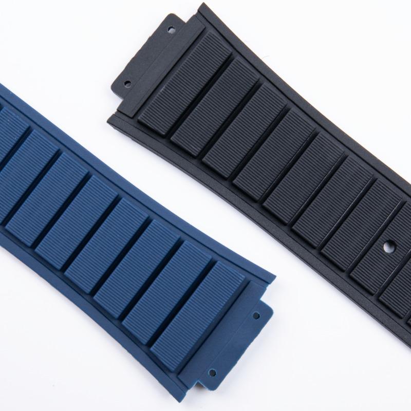 Men's Rubber Strap For HUBLOT Series Sports Strap 19mm*29mm Women's Silicone Rubber Strap Folding Buckle 24mm Watch Accessories