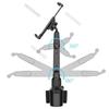 Car NEW Tablet Cup Holder Mount 360 Adjustable SmartphoneHolderCar 270 Tilt Bar Triangular Base Ram Mount Tablet Holder For SUVs