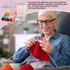 Beginner Crochet Kit For Adults Learn To Crochet Set 96X Crochet Tools Arts Crafts Crochet Hook Set Crocheting Kit For Beginners