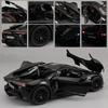 1:24 Lykan Hypersport Alloy Sports Car Model Diecast Metal Racing Vehicle Car Model High Simulation Sound and Light Kid Toy Gift