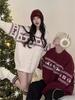 Fair Isle Retro Knit Crew Neck Pullover for Men & Women - Thick, Cozy Autumn/Winter Sweater for Couples