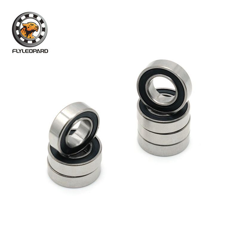 In-stock 6900 2RS Thin-walled Deep Groove Ball Bearing, 10x22x6, High-speed Motor Bearing with Blue Rubber Seal.