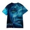 2026 Movie Avatar 3 Cartoon Print Children Outfit Breathable Trendy Boy and Girl Birthday Gift