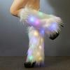 Faux Furs Leg Warmer,Y2K Warm Cozy Fuzzy Leg Warmer Boot Cuffs Cover for Womens