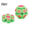 Tactile Sensory Toy Rubber Band Press Toy, Stress Anxiety Relief Fidget Spinner, 3D Decompression Desk Printed Relaxation for Kids Teens Adults