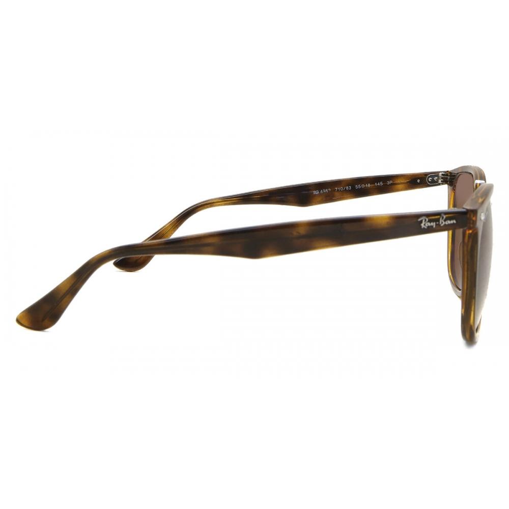 Ray Ban Rb4362 Polarized 710 83 Unisex Sunglasses