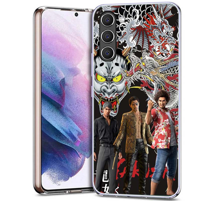 Yakuza 0 Game Phone Case for Samsung A54 A14 A24 A34 A17 A37 A57 A55 A35 A25 A15 A13 A23 A33 A53 A07 A05S A04S A03 A73 Galaxy No